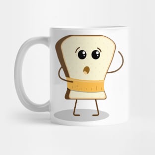 Funny piece of bread Mug